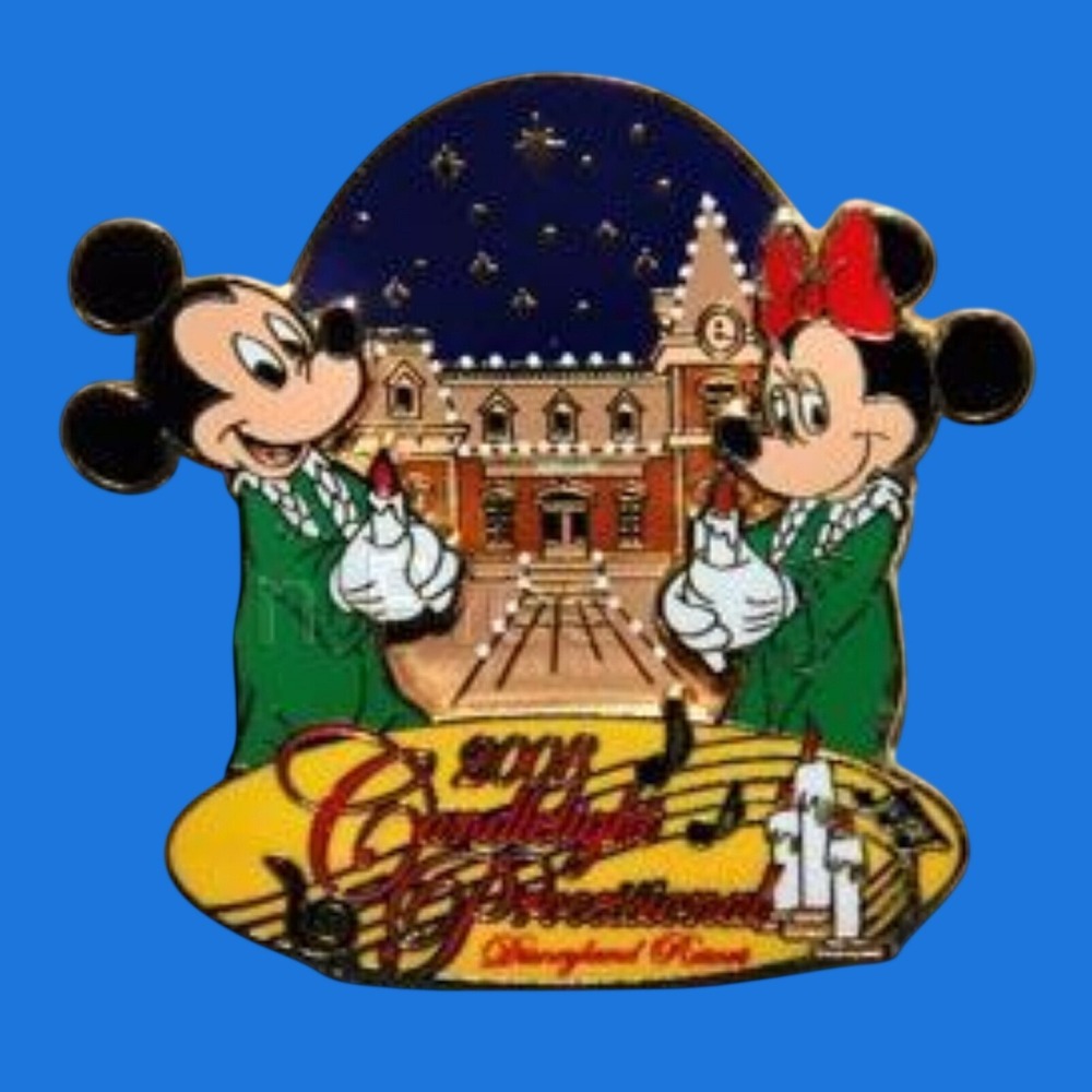 RARE DISNEY ANIMATION Minnie Mickey Candlelight PREPRODUCTION LE Pin 66916